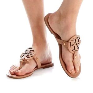 Tory Burch Miller Flip Flop Sandle in Makeup